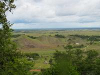 <p>Same hill, view towards the village.</p>